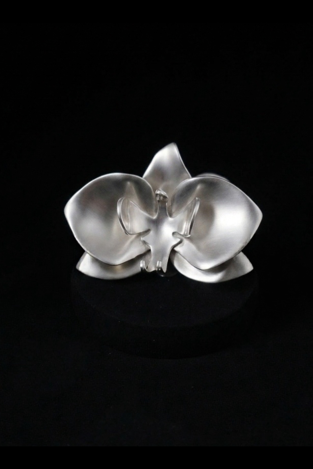 Satin Orchid Long Necklace
